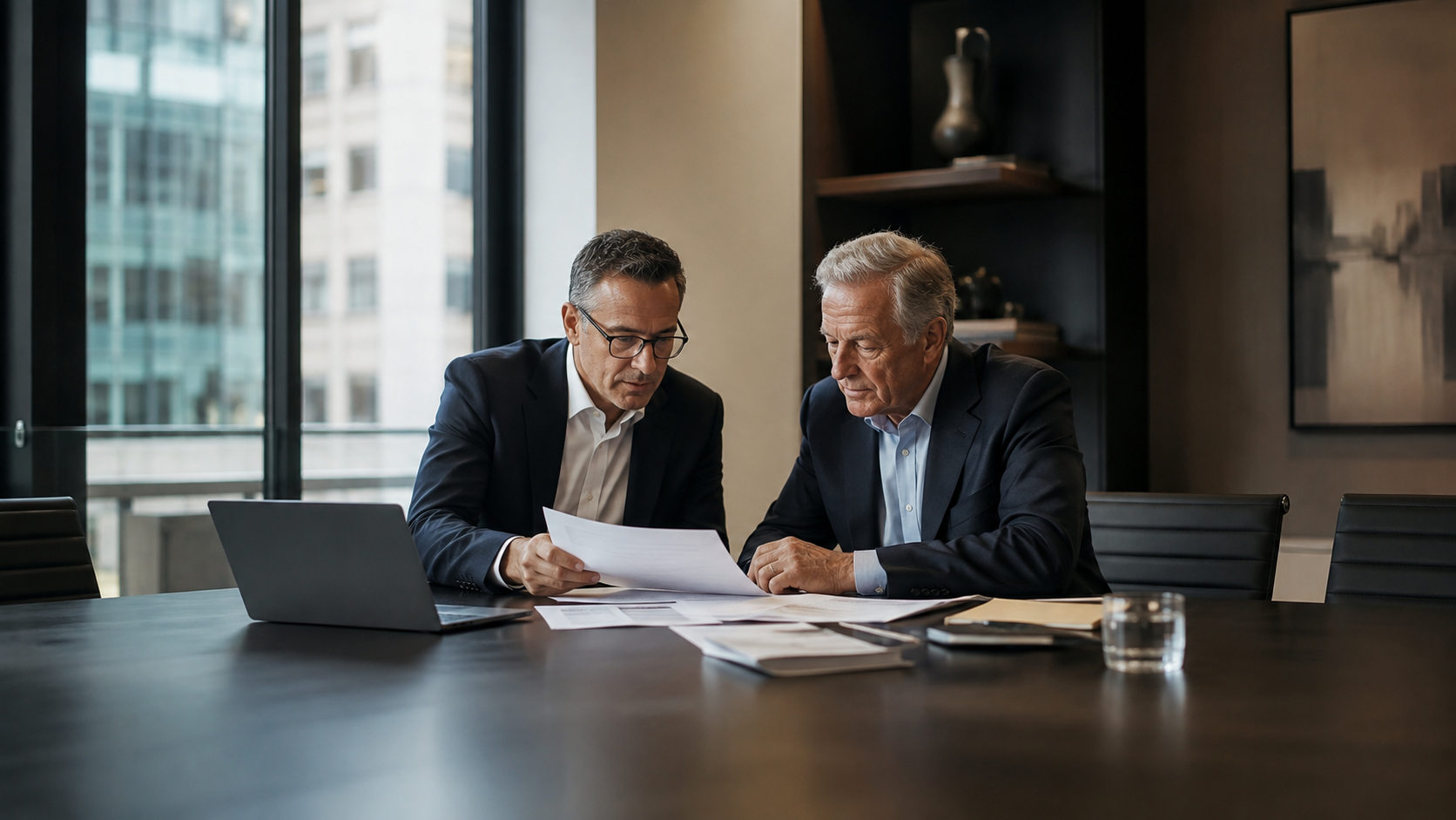 Business valuation discussion
